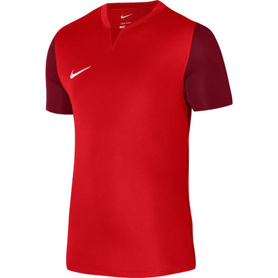 Maillot de football à manches courtes Nike pour enfants en University Red