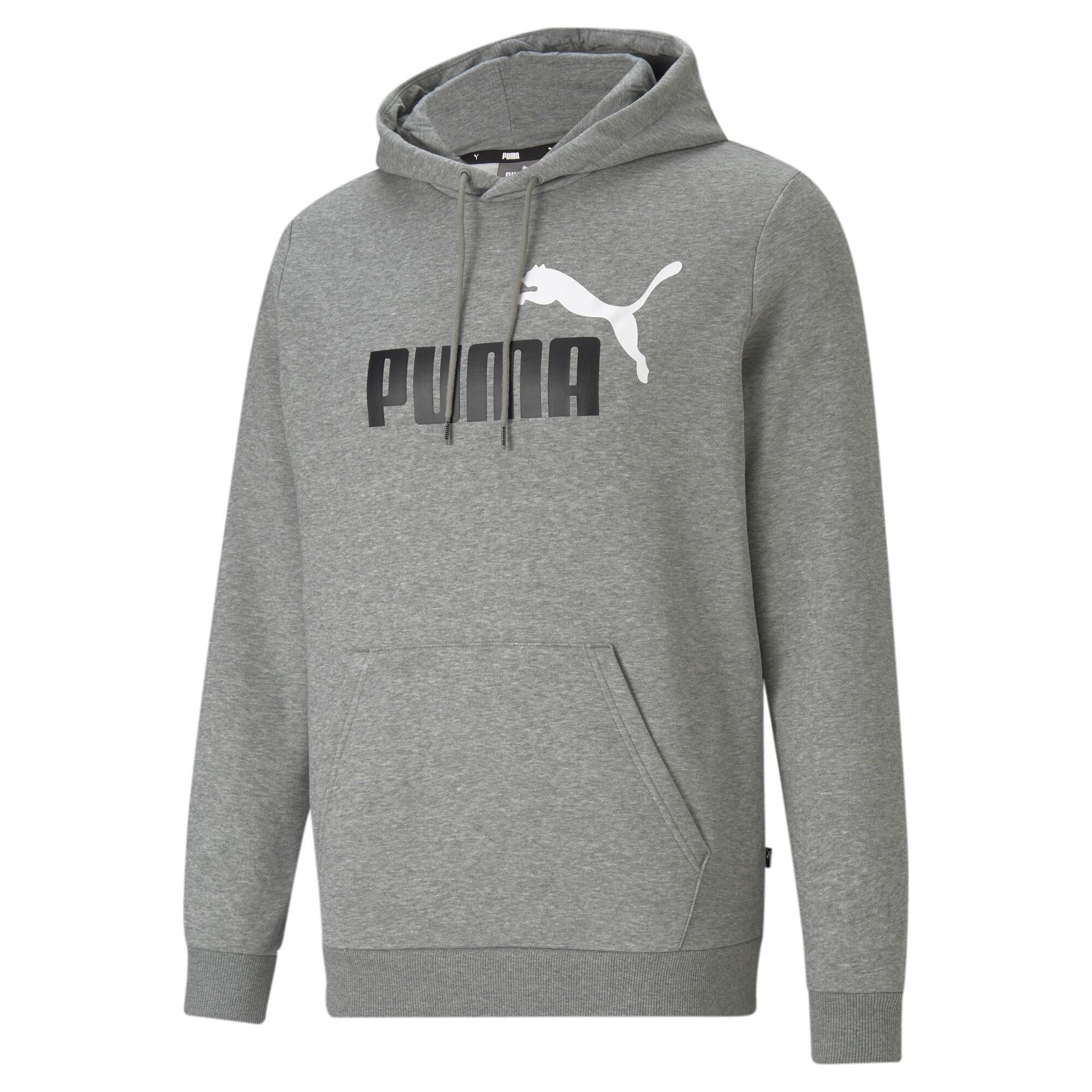 Puma Herren Kapuzenpullover ESS+ 2 Col Big Logo Hoodie 586764 1/2