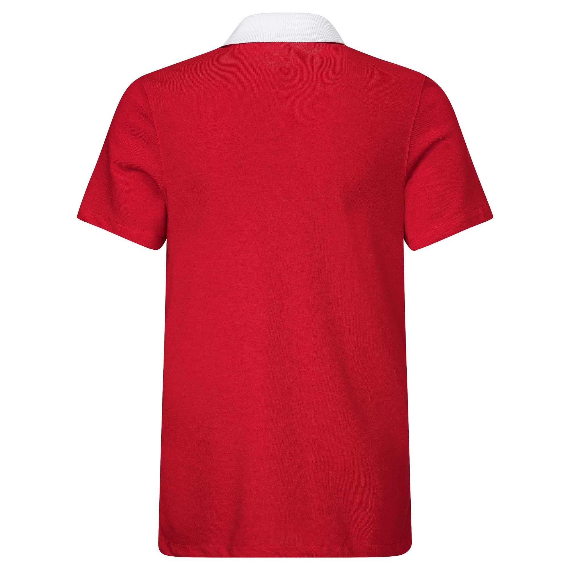 Polo junior nike rosso 2/6