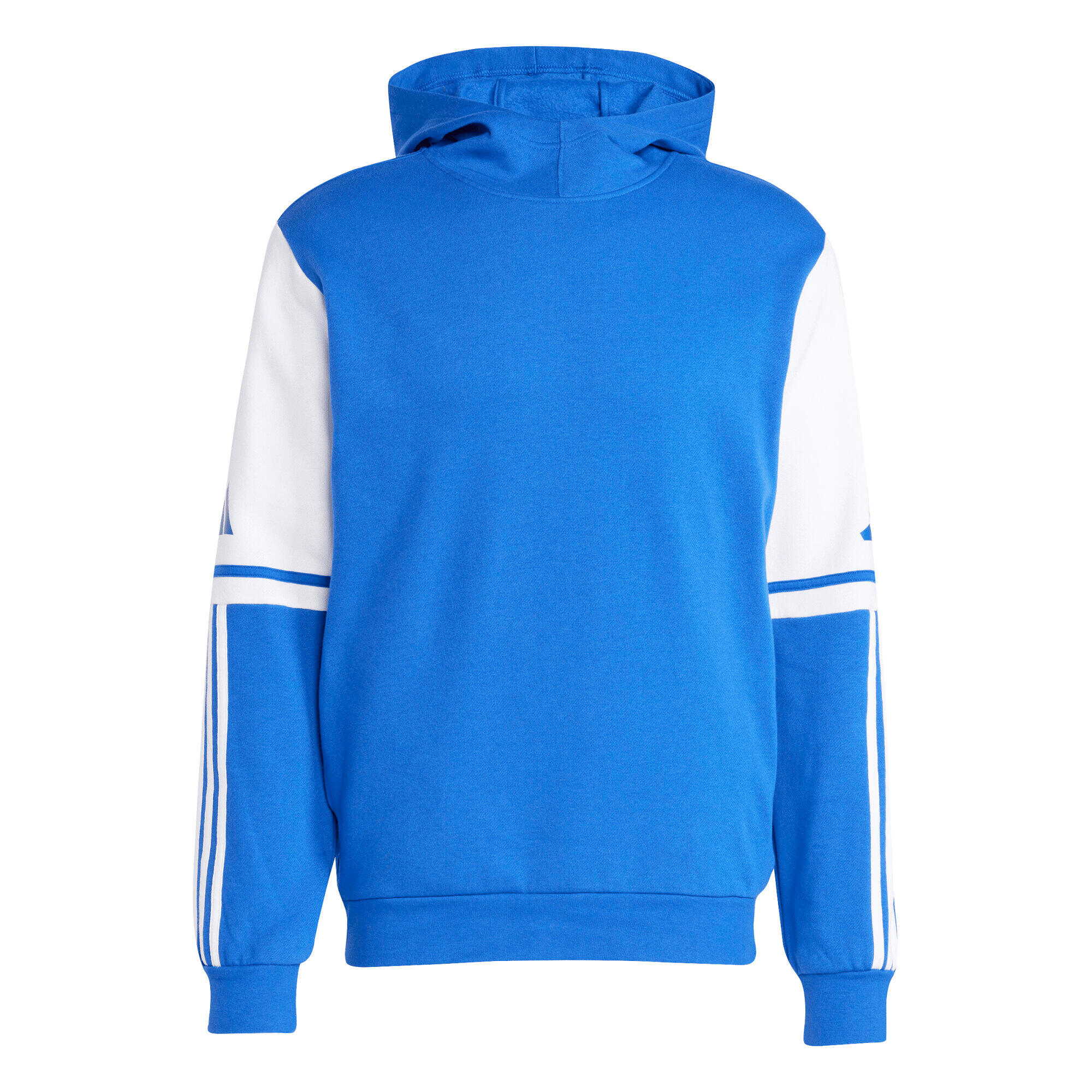 Adidas - Adidas Sweat À Capuche Squadra25 Pour Homme En Bleu Royal/blanc, Xl - Pull - Blanc|bleu - Decathlon