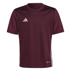 Maillot de Football Enfant ADIDAS TABELA 23 - Bordeaux et Blanc