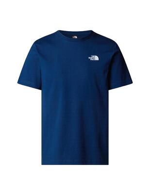 Maglietta da uomo The North Face Box Blu