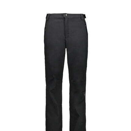 CMP Outdoorhose MAN SOFTSHELL LONG PANT für Herren, Fleecefutter NERO 54