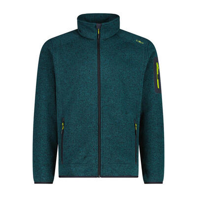 Midlayer KNITTED MELANGE Wandern/Outdoor/Trekking männlich LICHEN-ANTRACITE