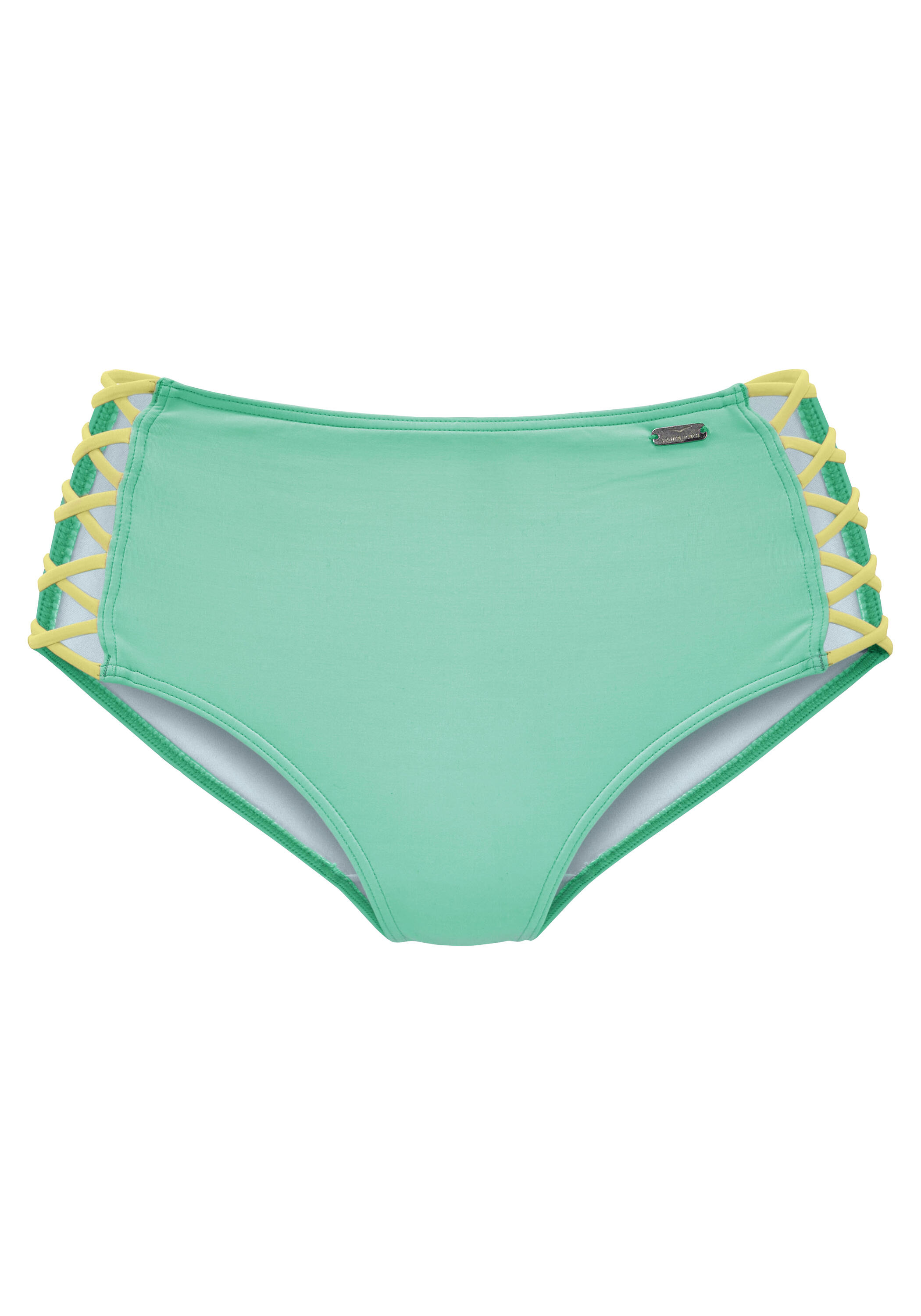 Damen Highwaist-Bikini-Hose 3/5