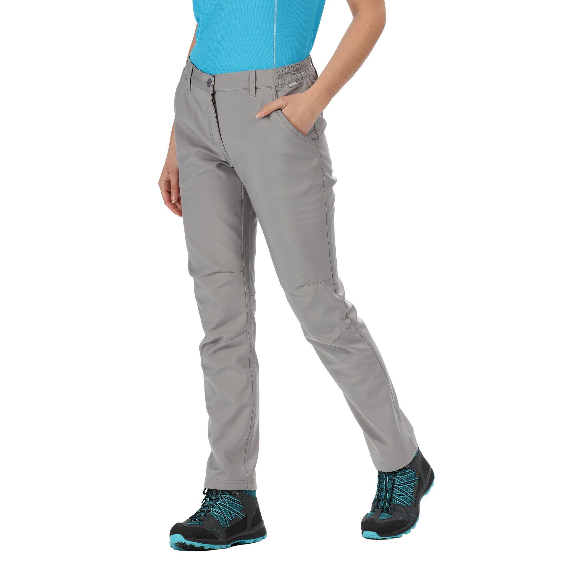 Womens/Ladies Highton Walking Trousers (Seal Grey) 3/5