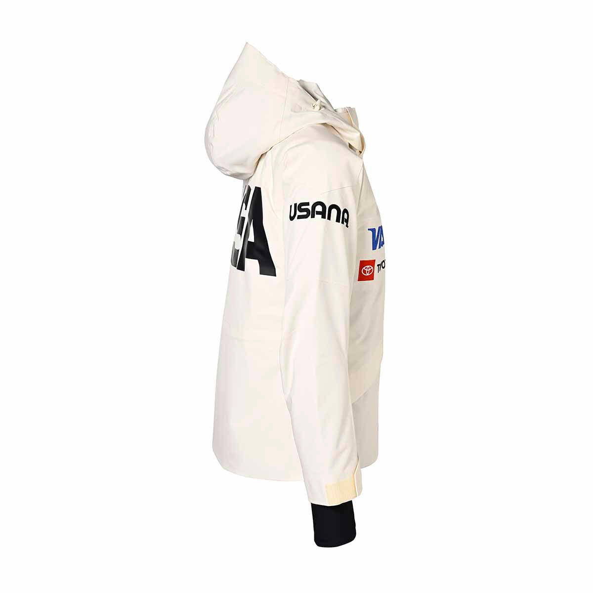 Giubbotto da donna in poliestere bianco da sci 2/7