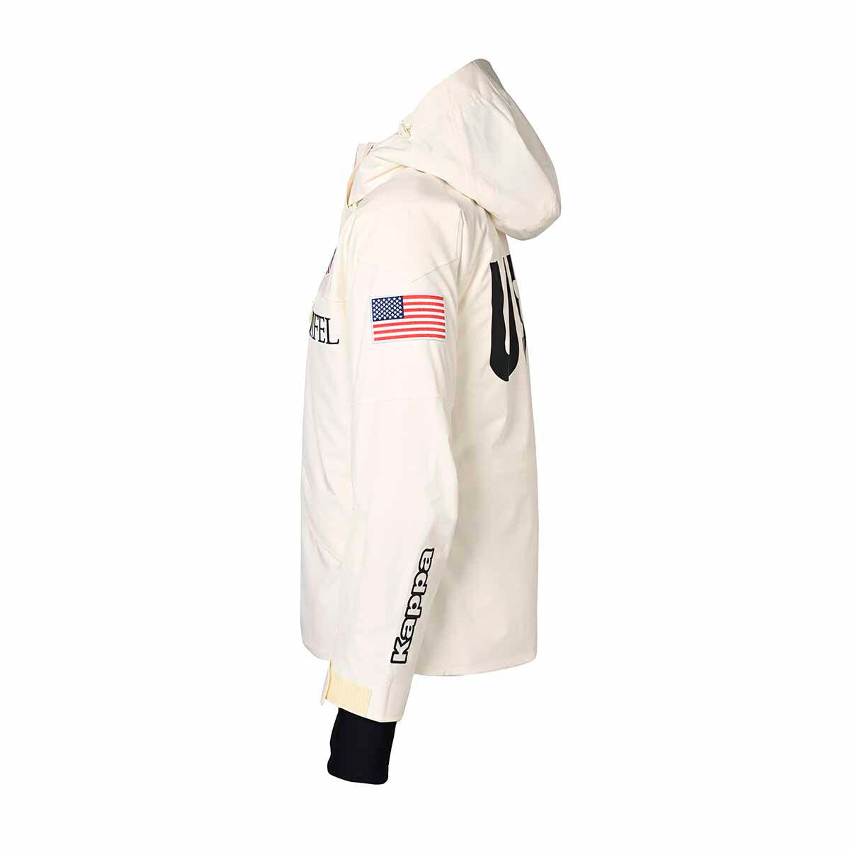 Giubbotto da donna in poliestere bianco da sci 5/7