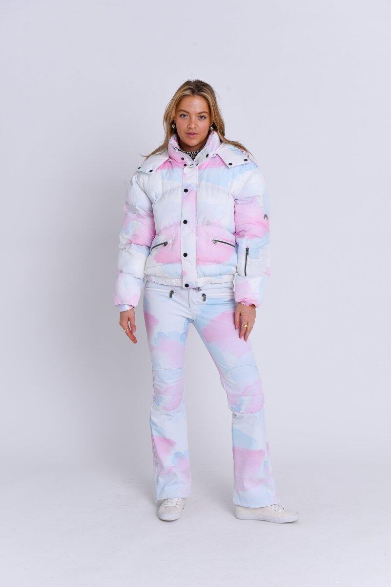 Dames Ski Donsjas Geïsoleerd Chic Watercolour 5/7