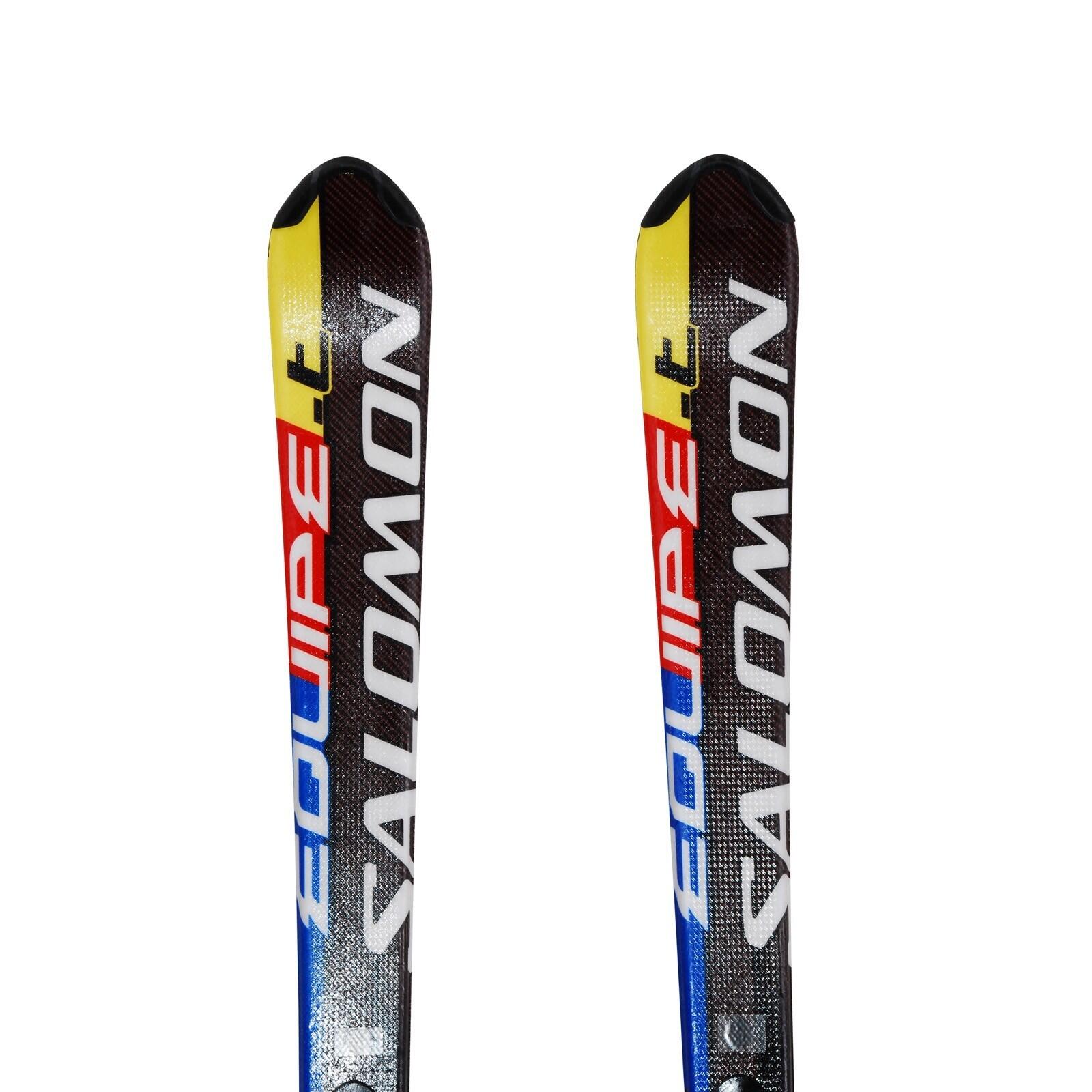 RECONDITIONNE - Ski Junior Salomon Equipe T + Fixations 2/4