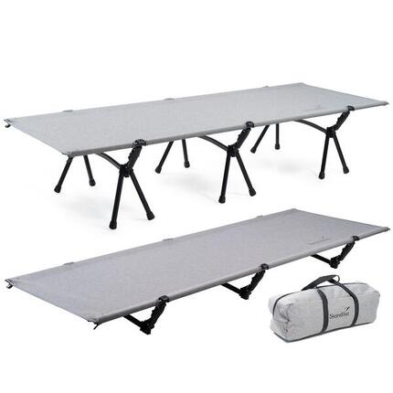 Campingliege Svalig - Feldbett klappbar - abnehmbare Füße - verstellbare Höhe