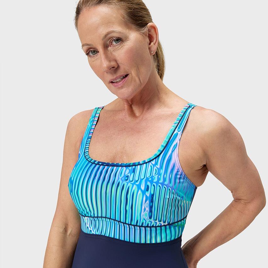 Dames Contour Eclipse Shaping Badpak Blauw II 4/7