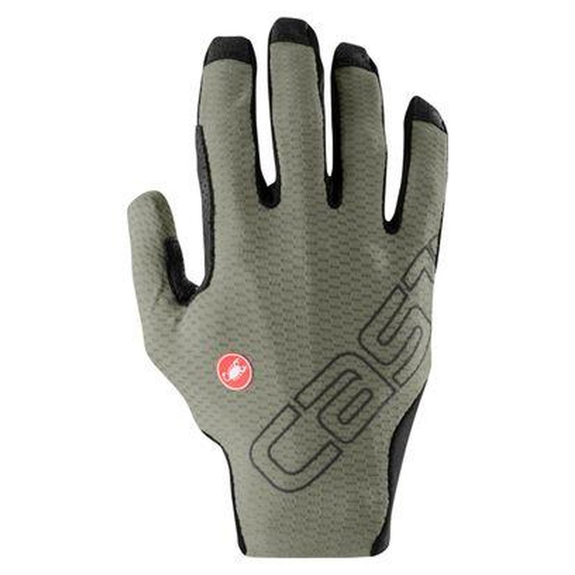 Castelli - Gants Longs Unisexe Castelli Unlimited Lf Vert - Gants - Noir|vert - 38 S - Decathlon