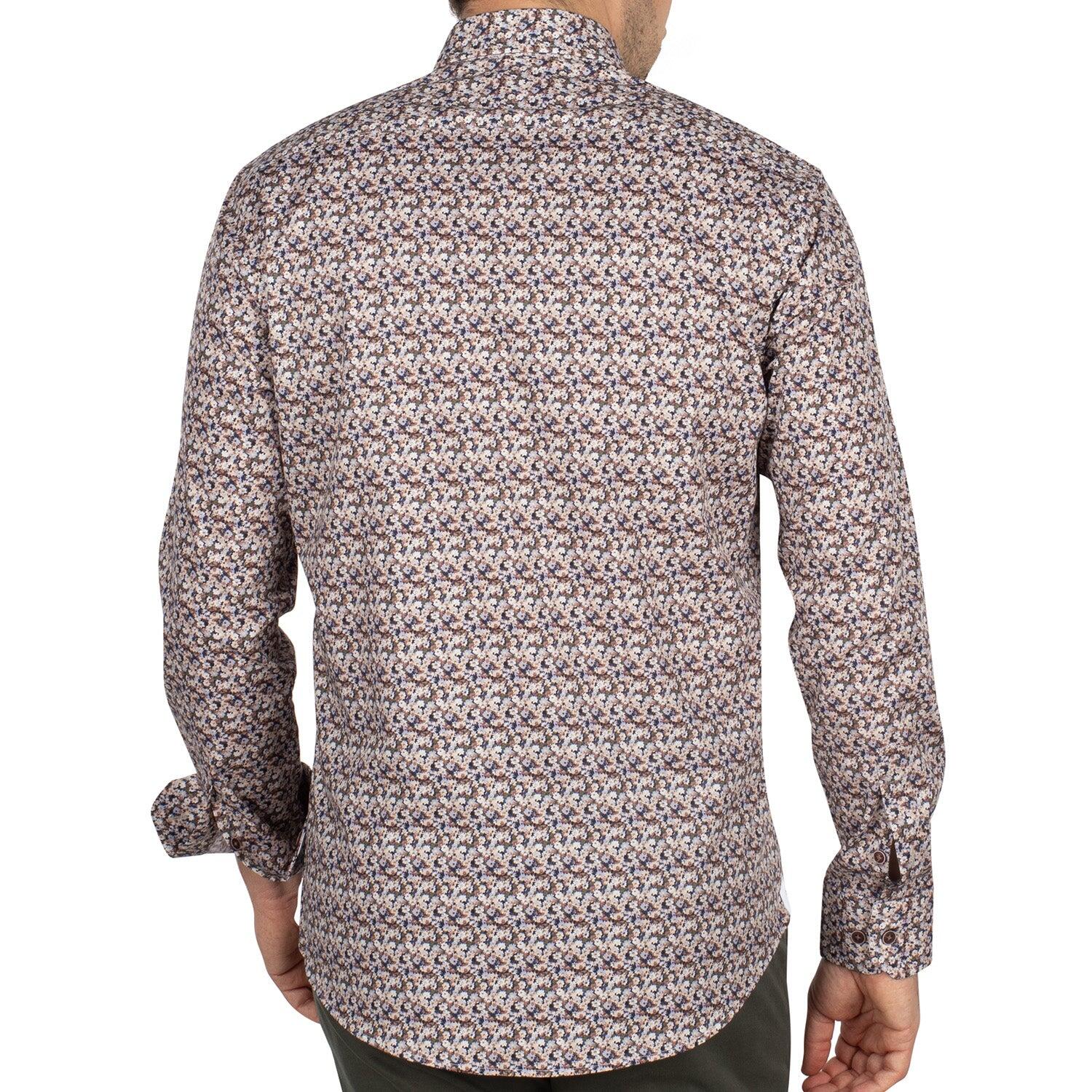 Chemise à motif flowers homme 2/5