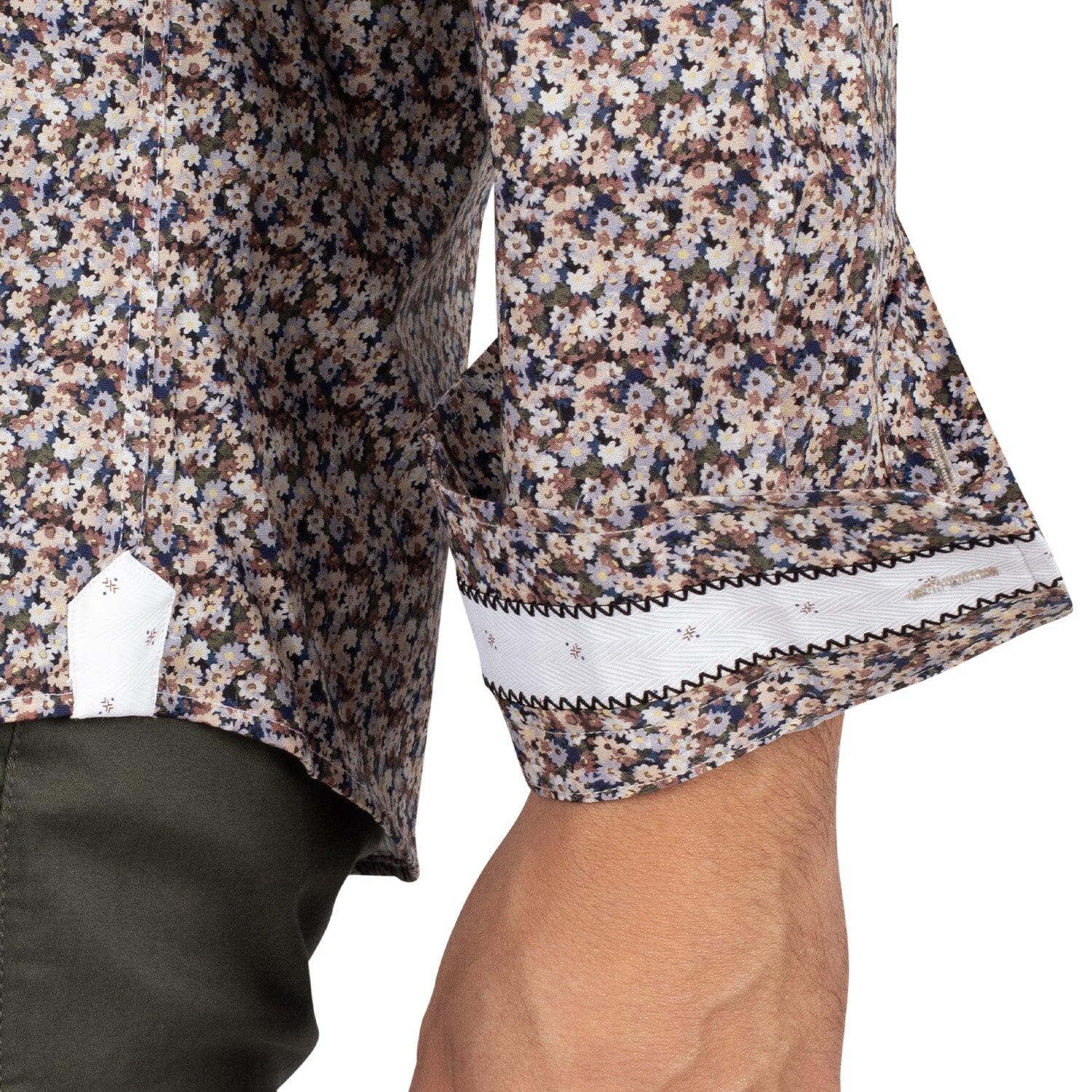 Chemise à motif flowers homme 5/5