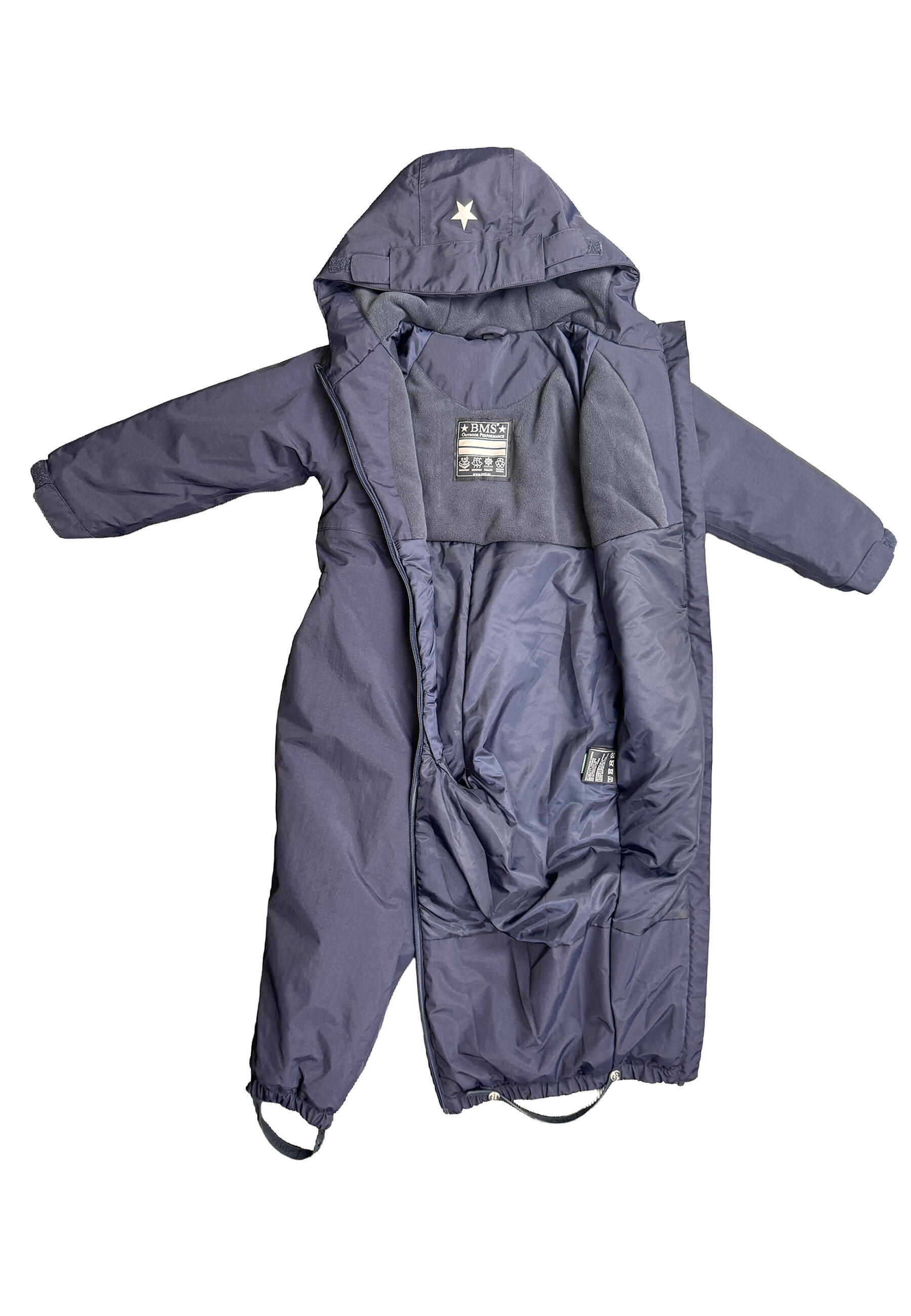 BMS Schneeoverall für Kinder - atmungsaktiv und 100% wasserdicht 3/5