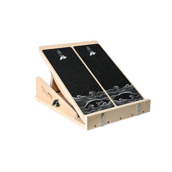 F2 Balance Board Step Board Multi Trainingsgerät Verstellbar Holz