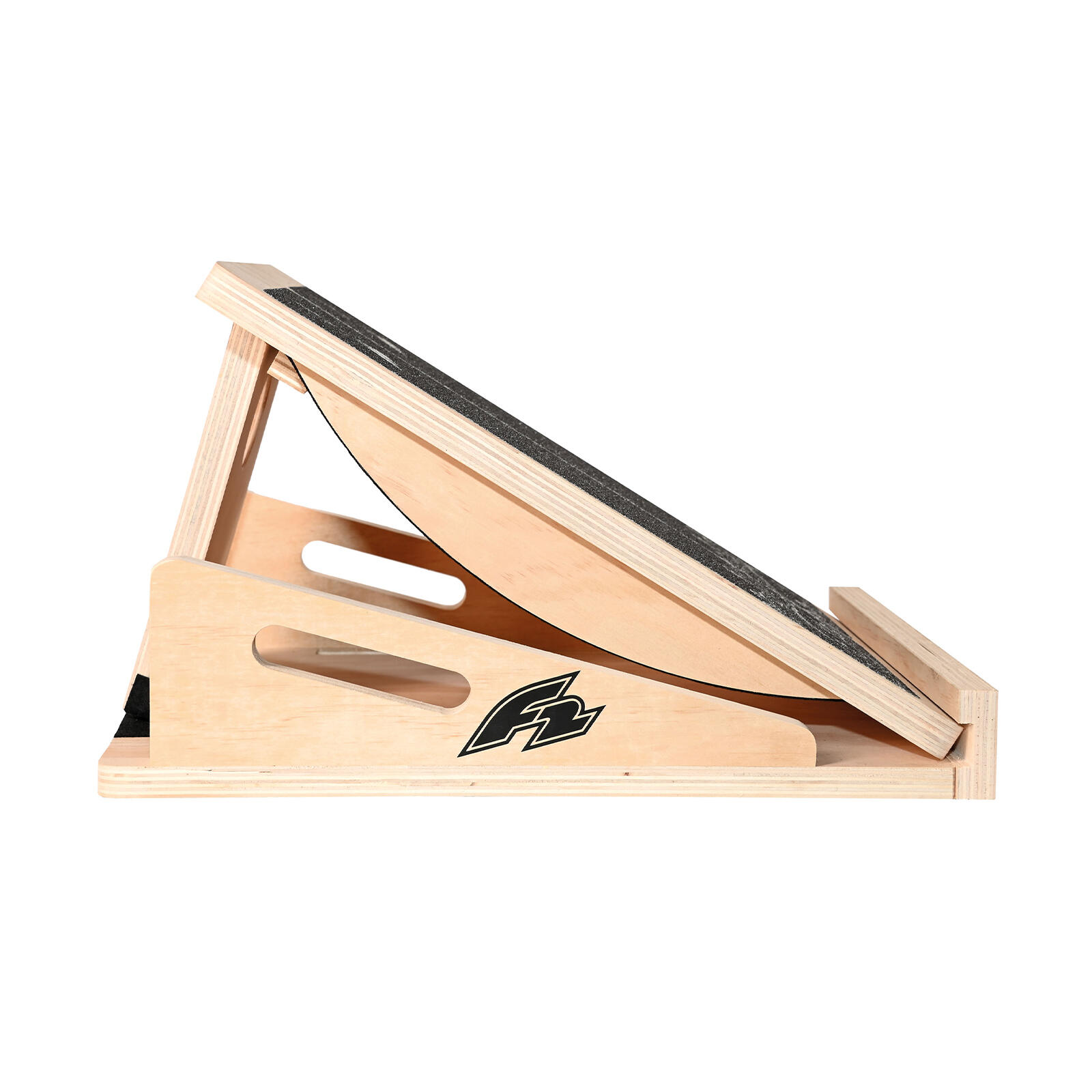 F2 Balance Board Step Board Aparato multifuncional Ajustable de Madera 3/7