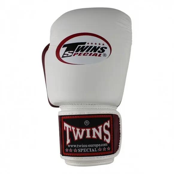 Gants de boxe Twins BGVL3 2T Bordeaux Blanc – 16oz 4/4