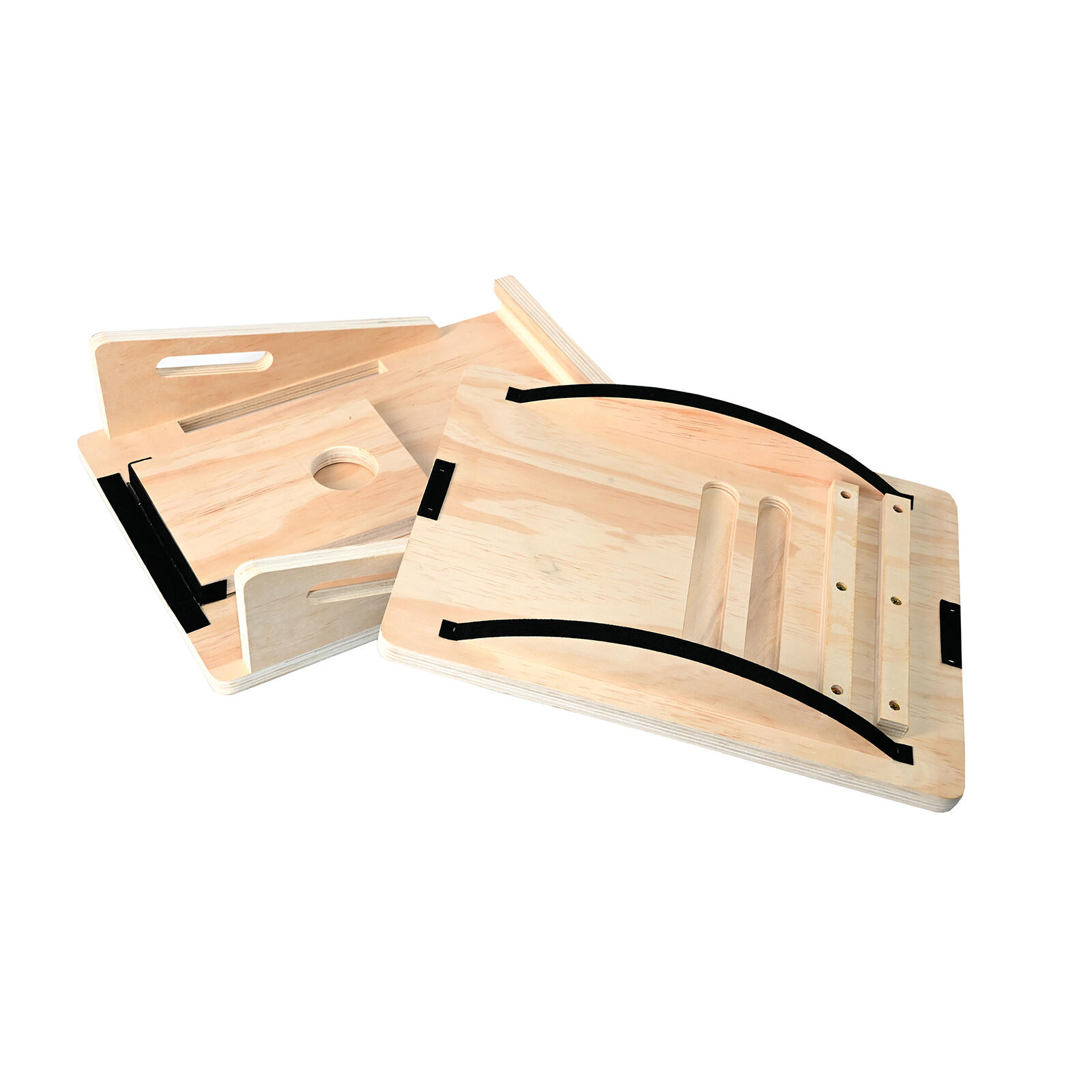 STAASH Balance Board van hout, starter of volledige kit, voor evenwicht STAASH Balance Board van hout, starter of volledige kit, voor evenwicht