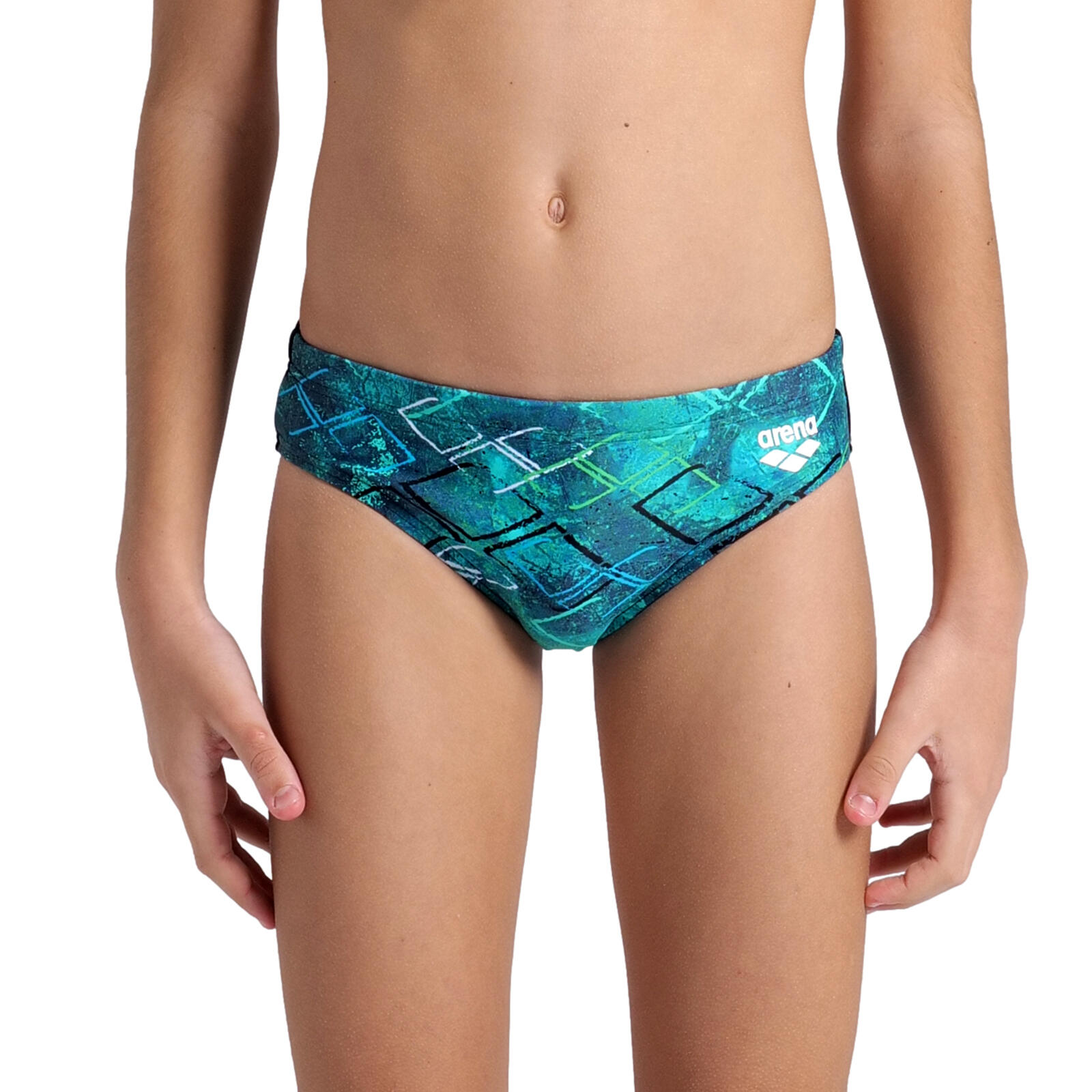 Badeslip schnelltrocknend hautschmeichelnd Jungen - Arena Daly Swim Briefs 3/6