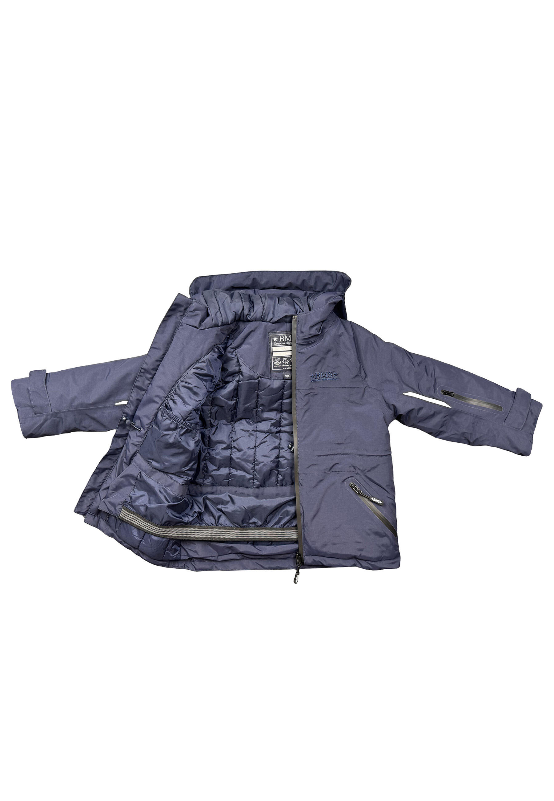 BMS Winterparka für Kinder - atmungsaktiv und wasserdicht 3/6