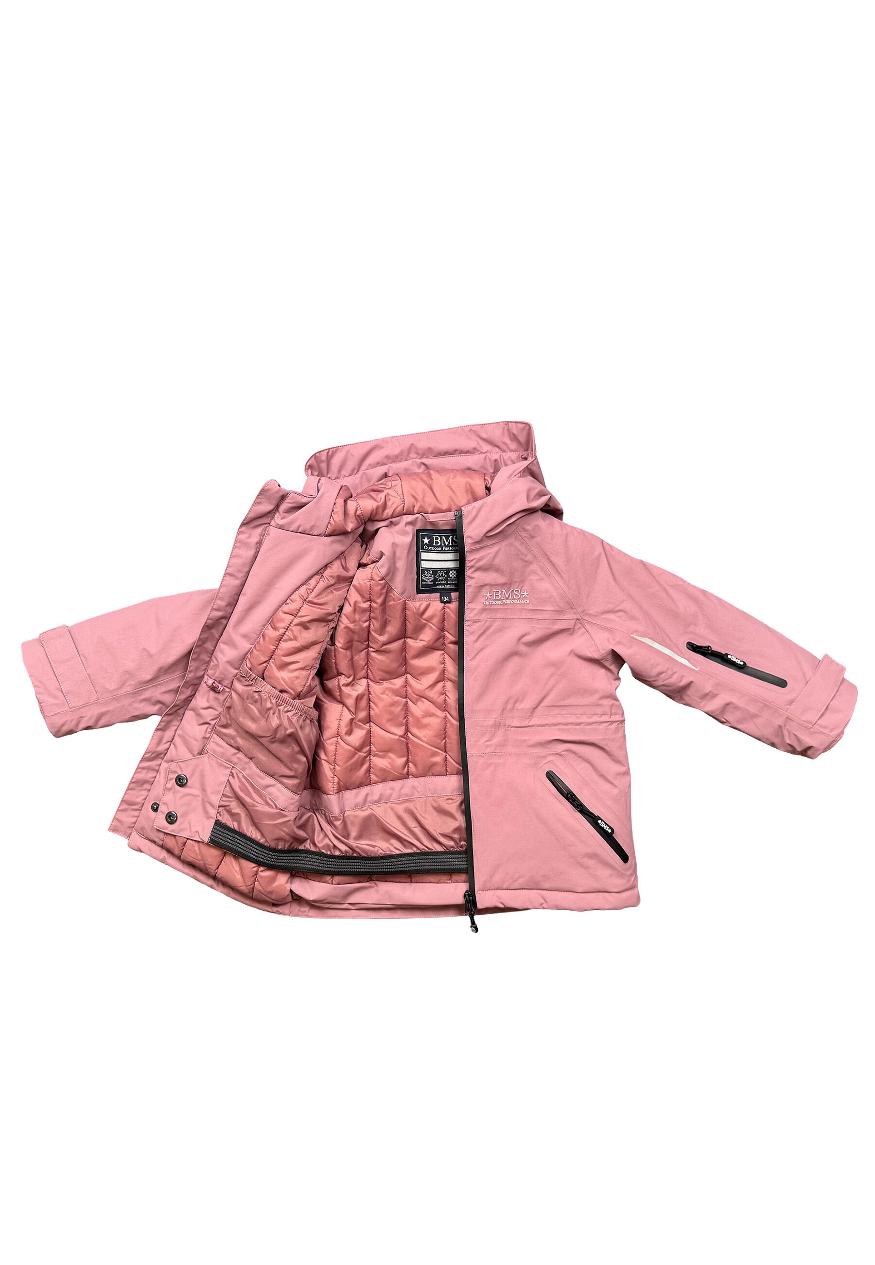 BMS Winterparka für Kinder - atmungsaktiv und wasserdicht 3/6