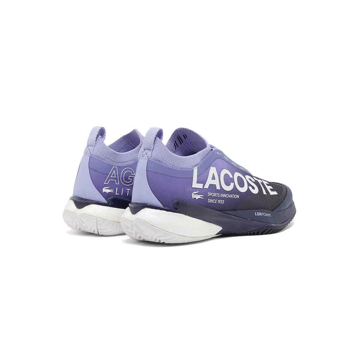Lacoste Ag-lt Lite Clay Court Roxo Mulher 50sfa0210 3/4