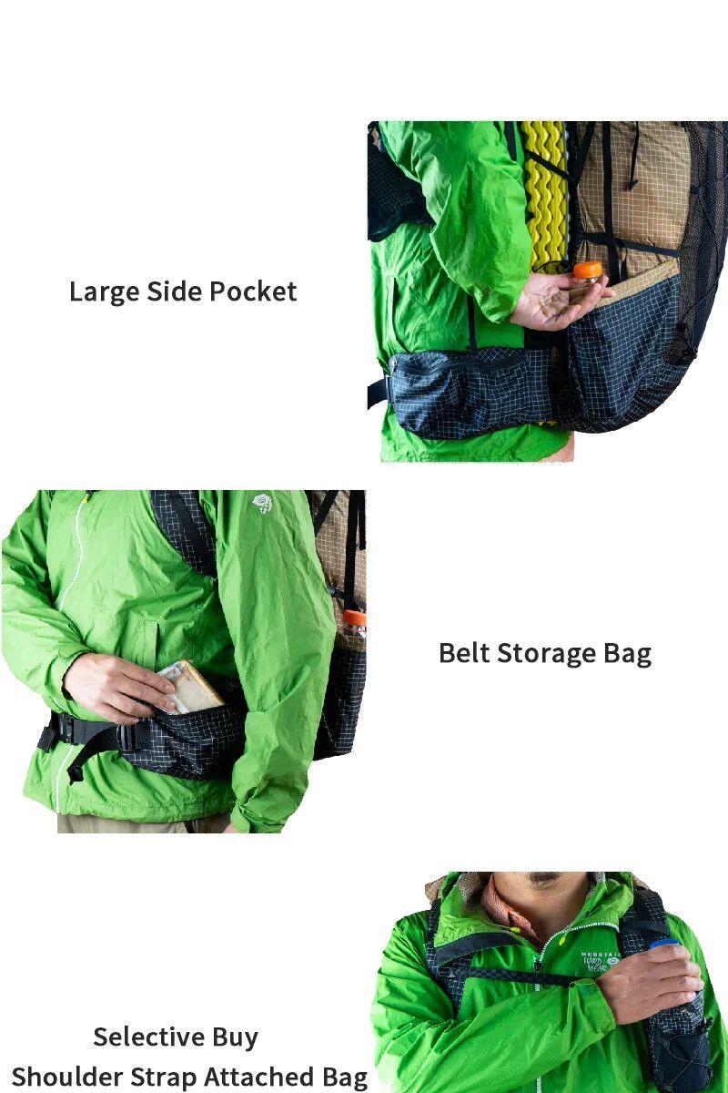 Plecak trekkingowy 46+10L Qidian Pro 45 2/4