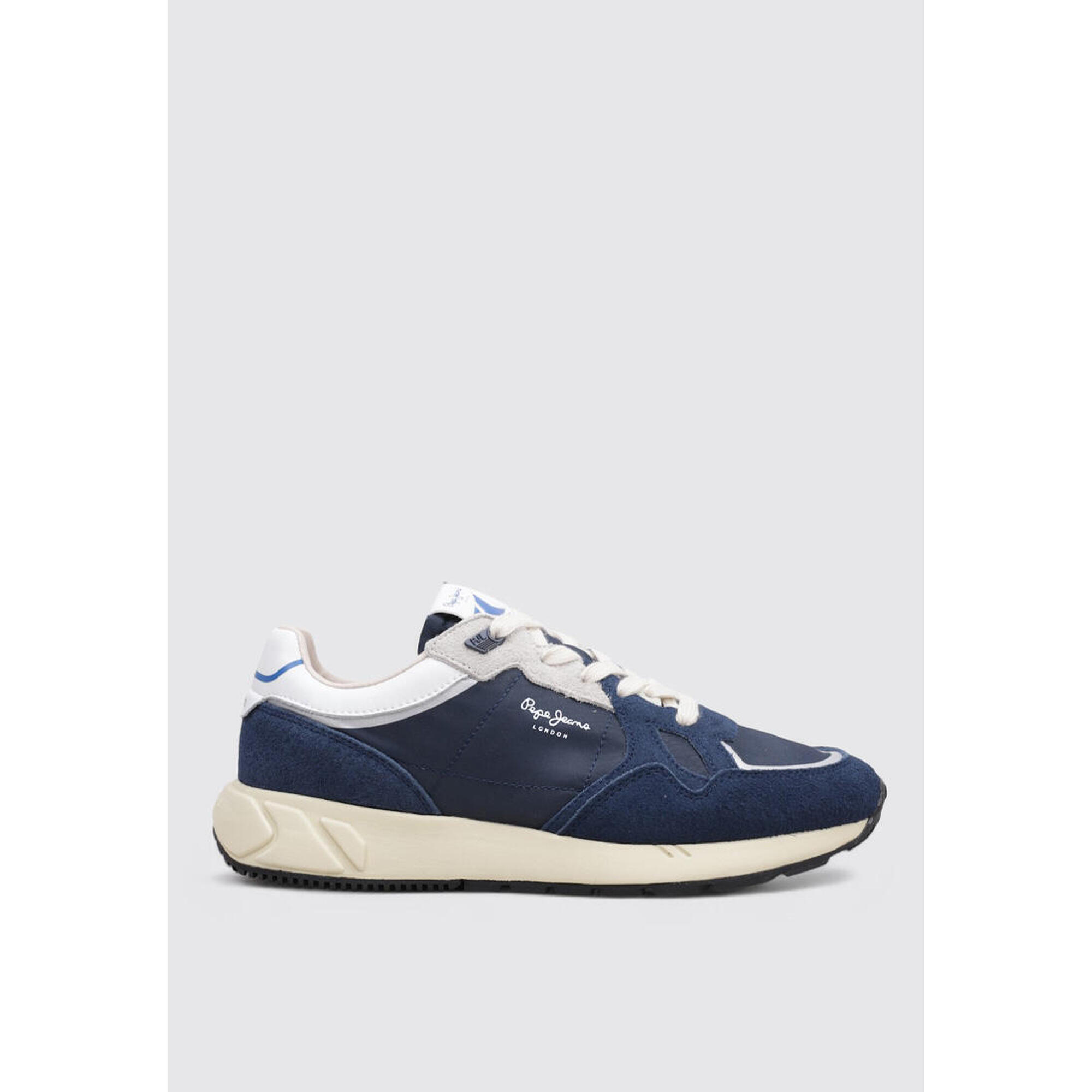 Pepe Jeans - Chaussure De Randonnée Baskets Homme Pepe Jeans Marlon Vibe M Ble - Baskets - Bleu - Decathlon