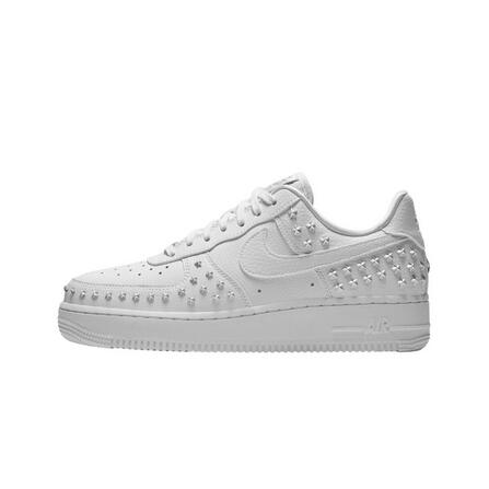 Nike Air Force 1 Low '07 XX Bianco Studded AR0639 100 WHITE