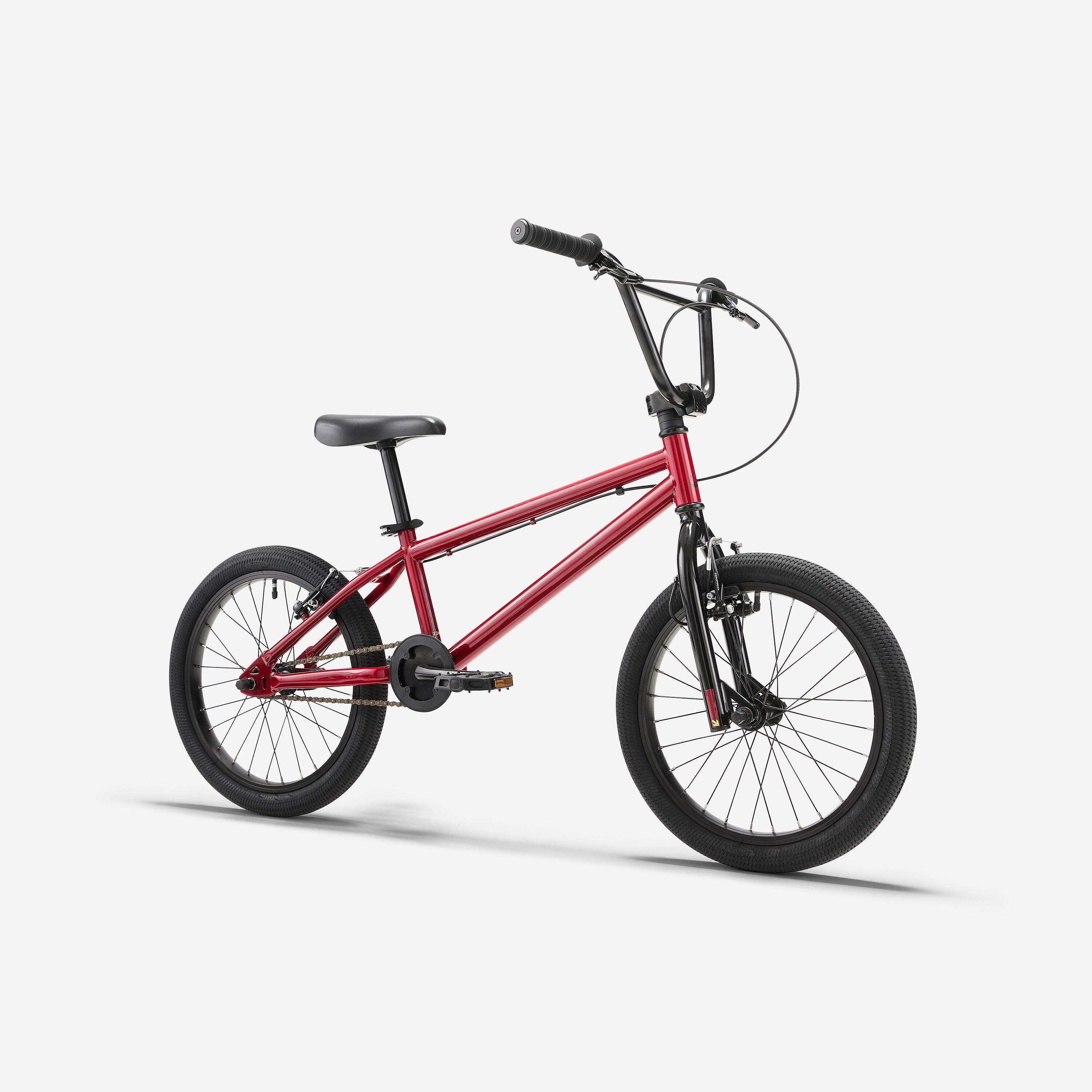 Seconde vie Bmx enfant 18" 7-9 ans, WIPE 500 rouge 2/5