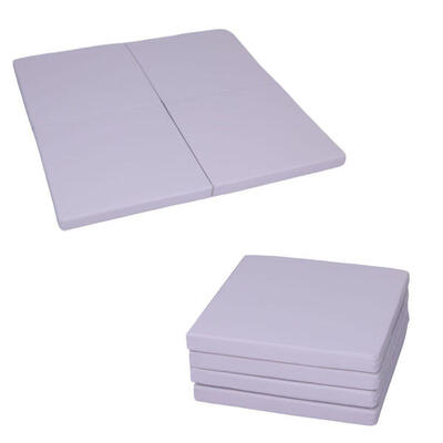 Materassino ginnastica pieghevole a 4 parti 100x100x5 cm – Satellite