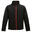 Standout Softshelljacke Ablaze bedruckbar Herren Schwarz/Rot