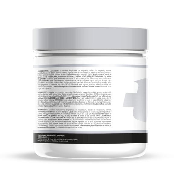 CreaMag Creatine (Creapure®) + Magnesium Albion® - 300g Rose Limonade de MASmus 2/5