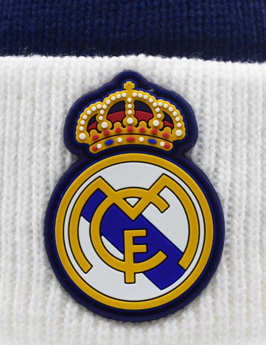 Gorro Real Madrid Bicolor con Borla 4/4