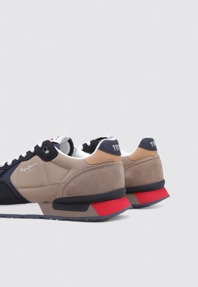 Chaussure de randonnée Baskets Homme Pepe Jeans BRIT COLORS M Marin 4/4