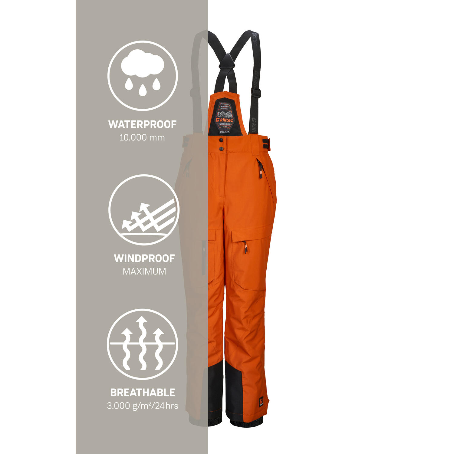 Salopette de ski enfant Killtec KSW 204 6/6