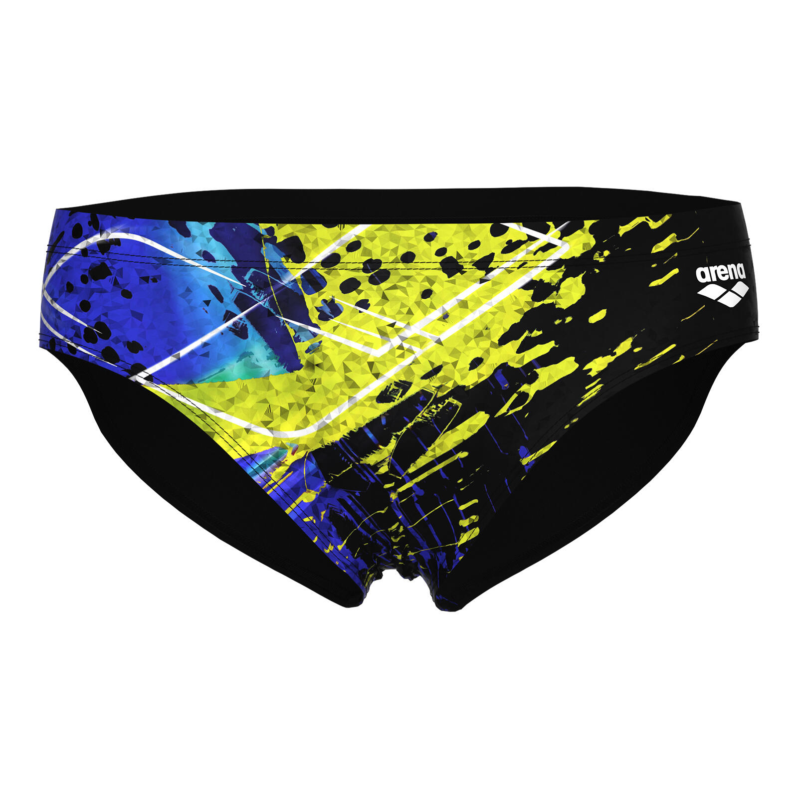 Kąpielówki męskie slipy kąpielowe sportowe na basen Arena Funny Spot