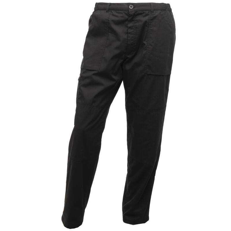 Mens Sports New Lined Action Trousers (Black)