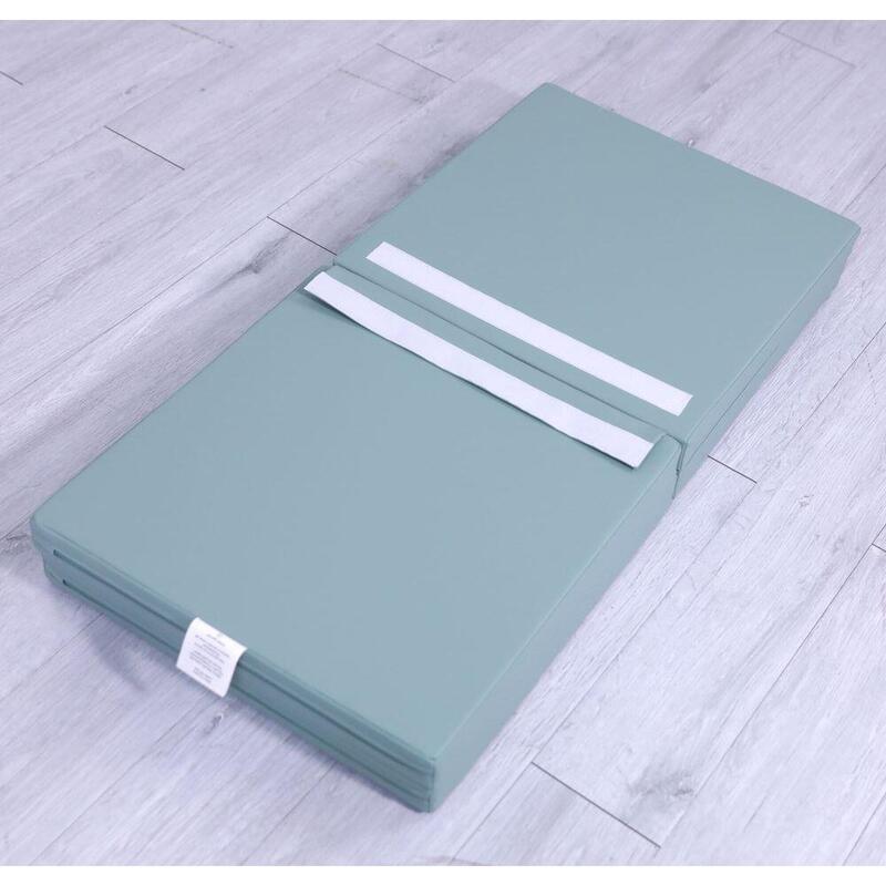 Saltea Gymnastic Satellite 100x100x5 cm în patru părți - verde