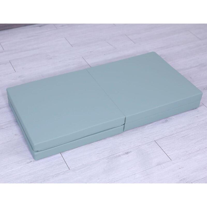 Saltea Gymnastic Satellite 100x100x5 cm în patru părți - verde