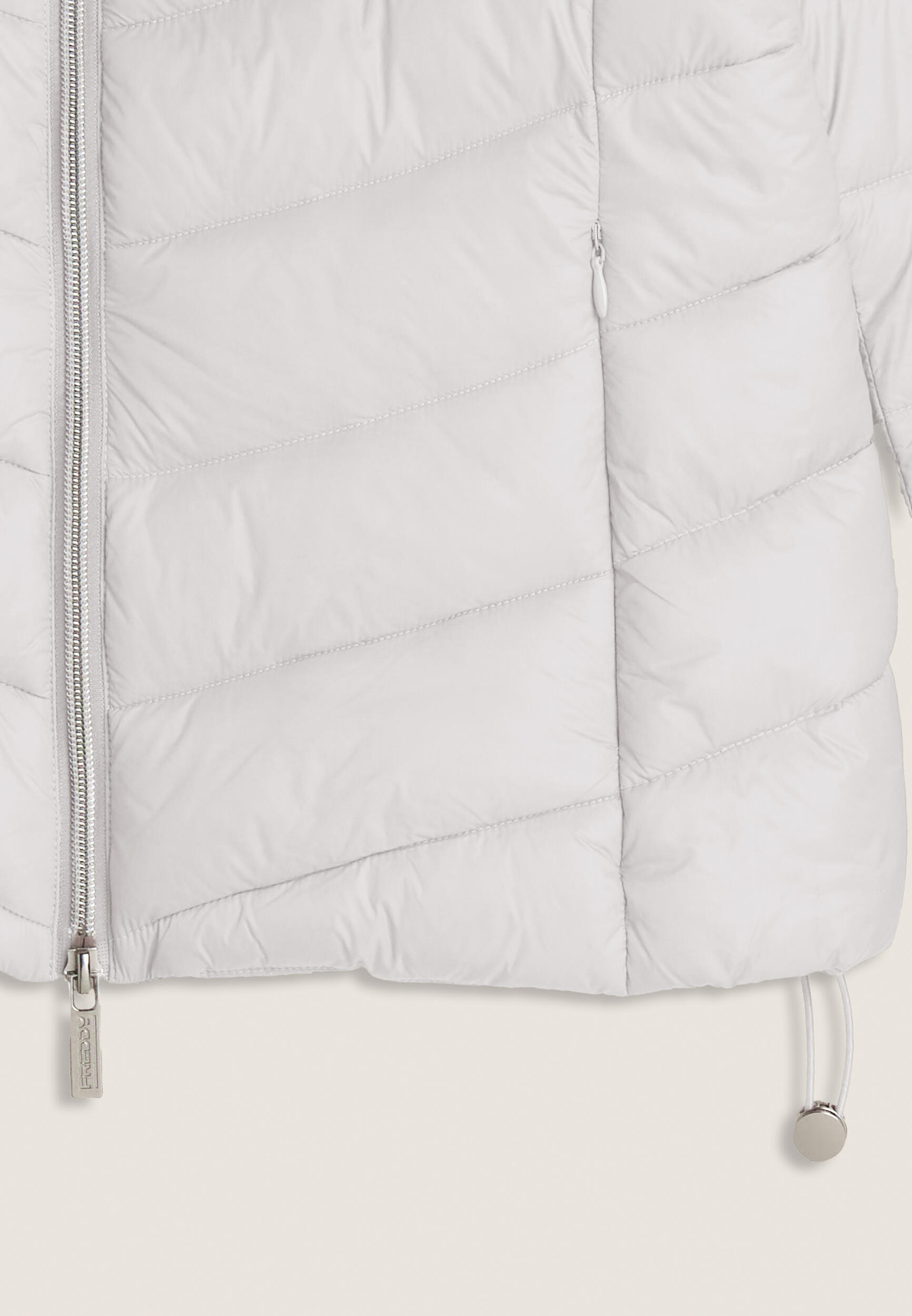 Doudoune pour femmes matelassée, col montant et finition brillante 3/3