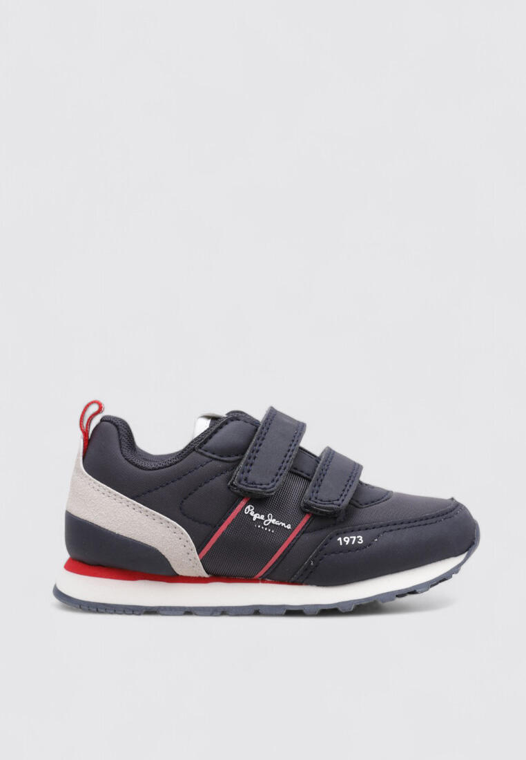 Chaussure de randonnée Baskets Enfants Pepe Jeans DUBLIN CLUE BK Marin 1/4