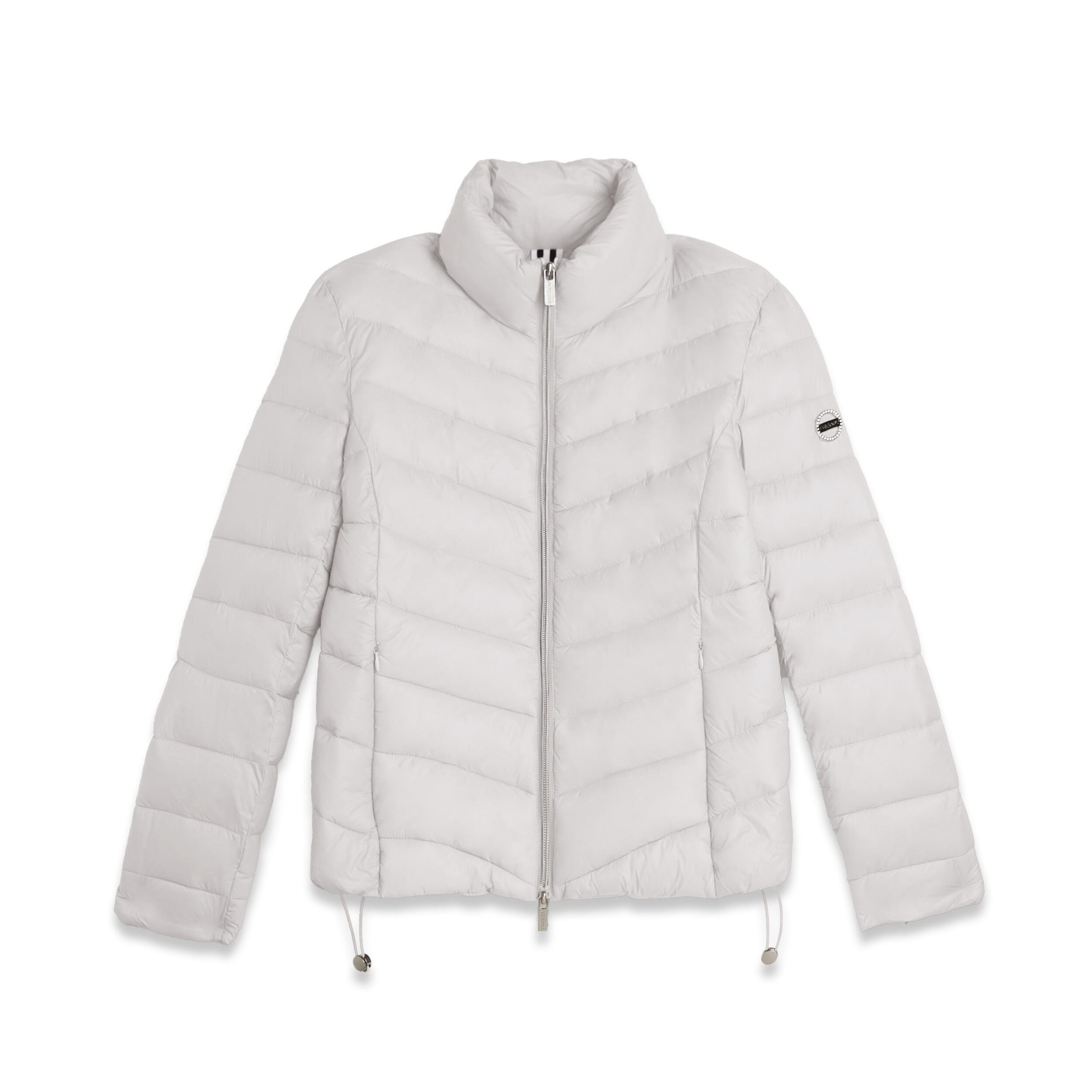 Freddy - Doudoune Pour Femmes Matelassée, Col Montant Et Finition Brillante - Doudoune Synthétique - Blanc - Decathlon