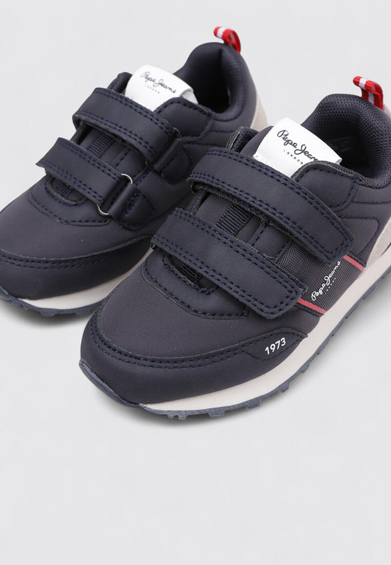 Chaussure de randonnée Baskets Enfants Pepe Jeans DUBLIN CLUE BK Marin 3/4