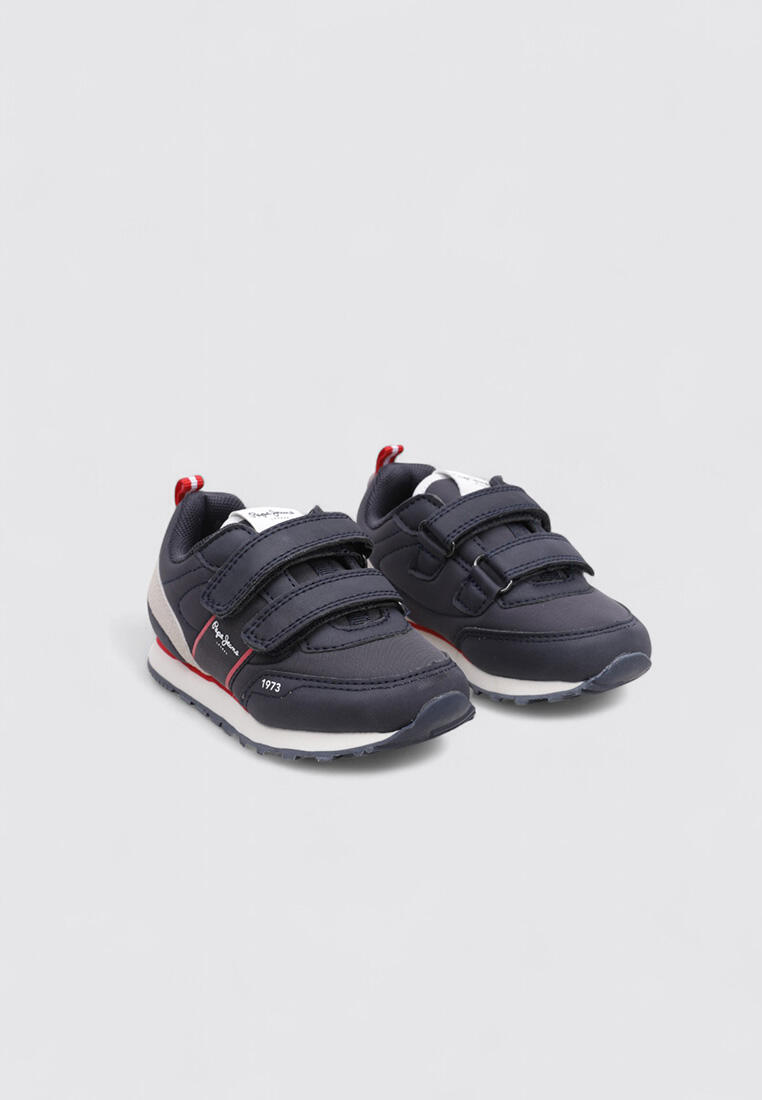Chaussure de randonnée Baskets Enfants Pepe Jeans DUBLIN CLUE BK Marin 2/4