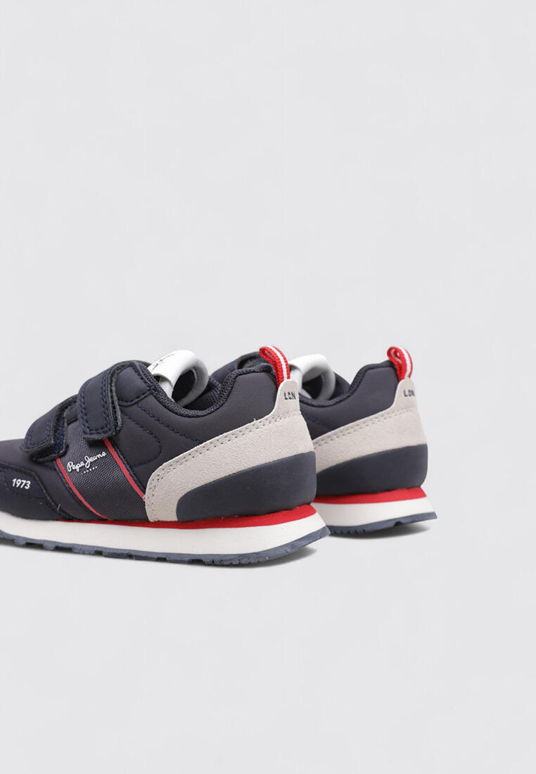 Chaussure de randonnée Baskets Enfants Pepe Jeans DUBLIN CLUE BK Marin 4/4