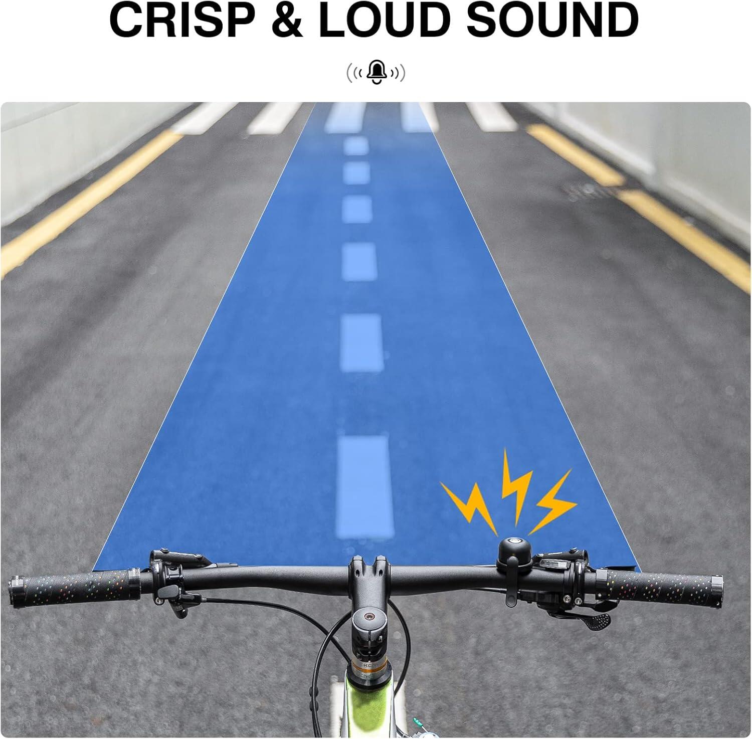 Campainha de bicicleta ROCKBROS com suporte AirTag 5/6