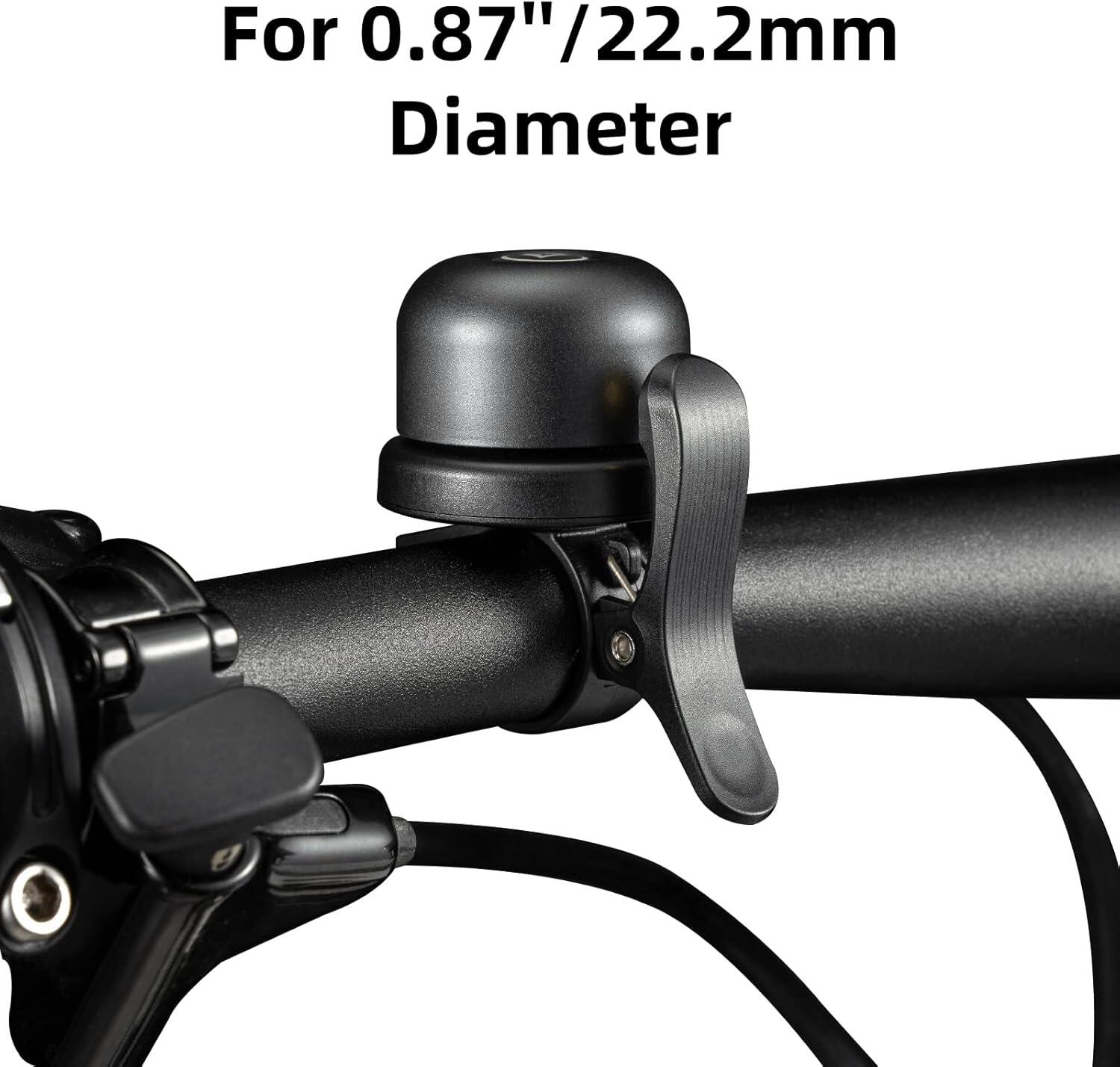 Campainha de bicicleta ROCKBROS com suporte AirTag 4/6